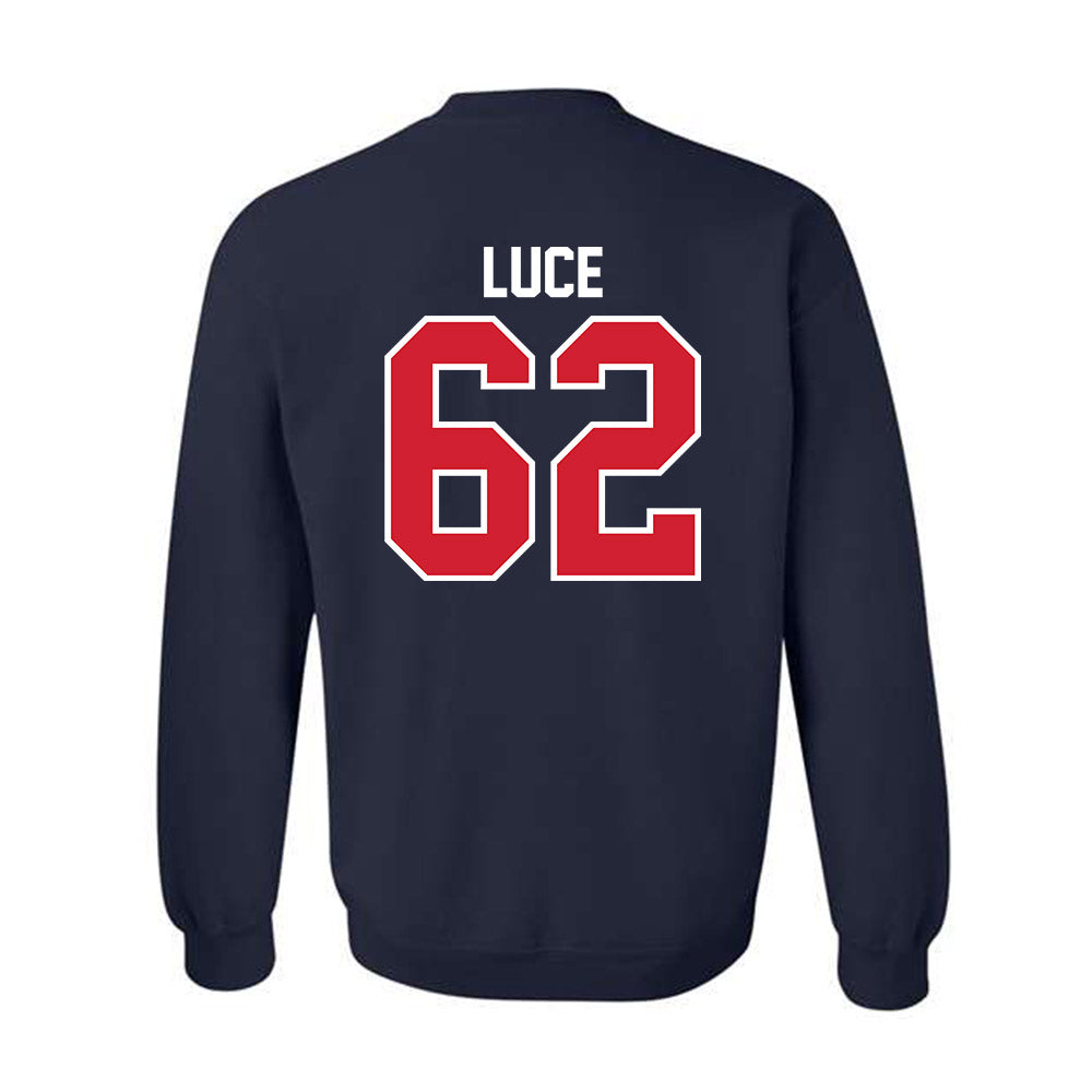 Robert Morris - NCAA Football : Vince Luce - Classic Shersey Crewneck Sweatshirt-1