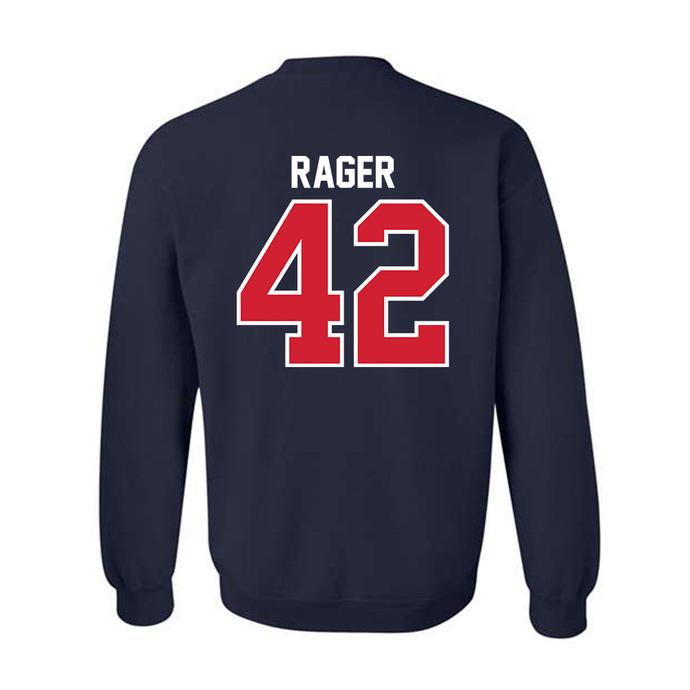Robert Morris - NCAA Football : Carson Rager - Classic Shersey Crewneck Sweatshirt-1