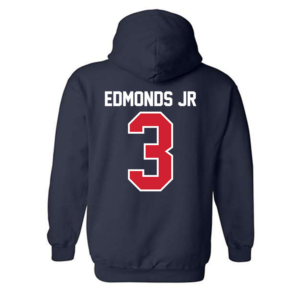 Robert Morris - NCAA Football : Tyvon Edmonds Jr - Classic Shersey Hooded Sweatshirt