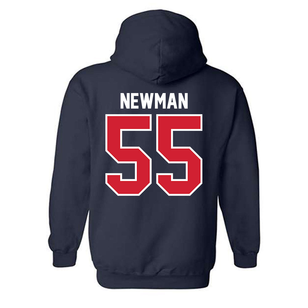 Robert Morris - NCAA Football : Alexander Newman - Classic Shersey Hooded Sweatshirt-1