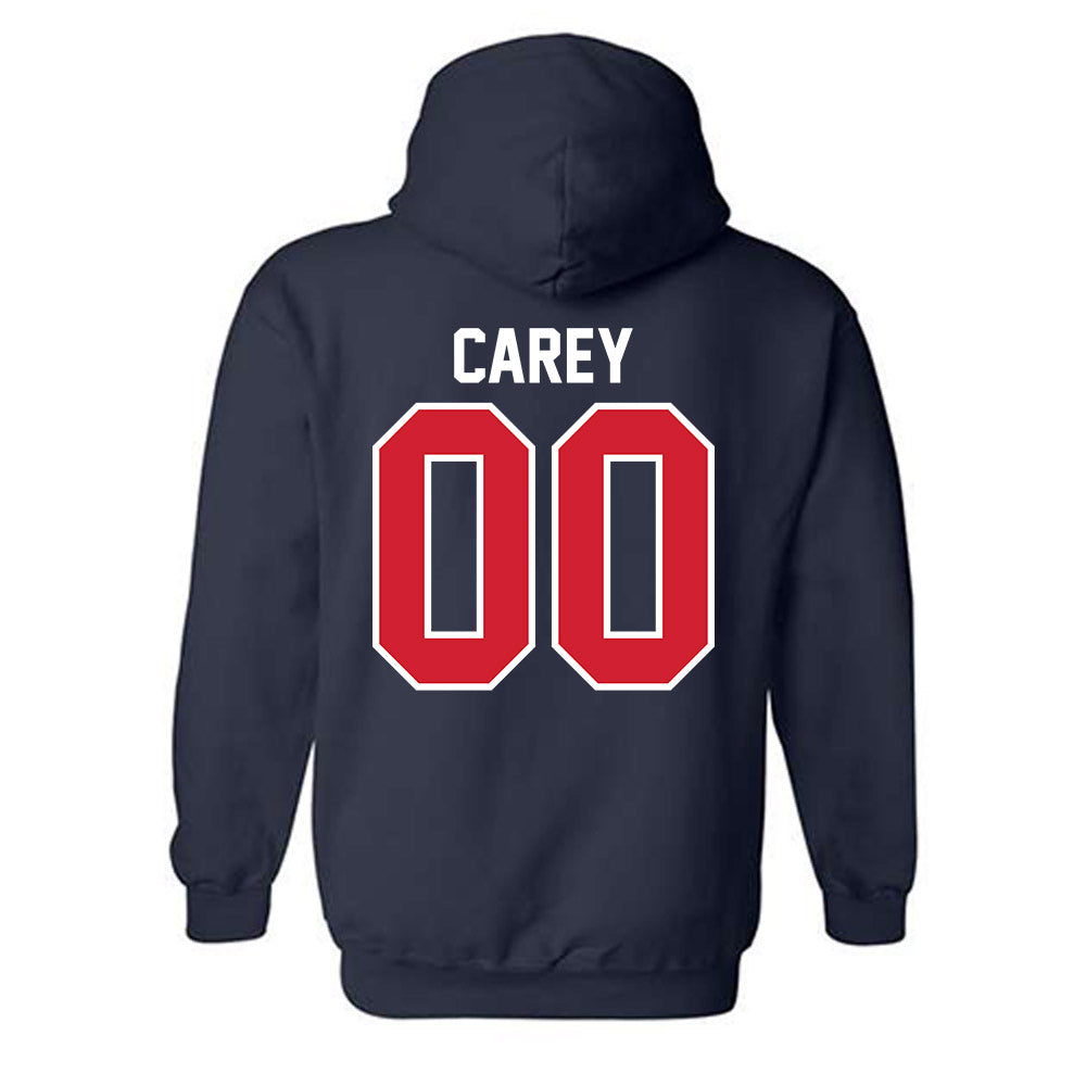 Robert Morris - NCAA Football : Ryan Carey - Classic Shersey Hooded Sweatshirt-1