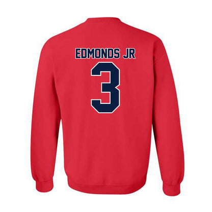 Robert Morris - NCAA Football : Tyvon Edmonds Jr - Classic Shersey Crewneck Sweatshirt-1