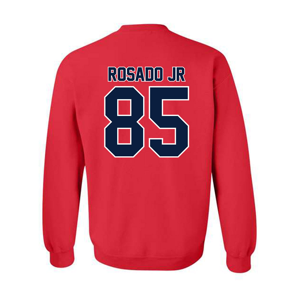 Robert Morris - NCAA Football : Justin Rosado Jr - Classic Shersey Crewneck Sweatshirt-1