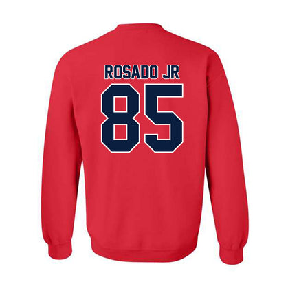 Robert Morris - NCAA Football : Justin Rosado Jr - Classic Shersey Crewneck Sweatshirt-1