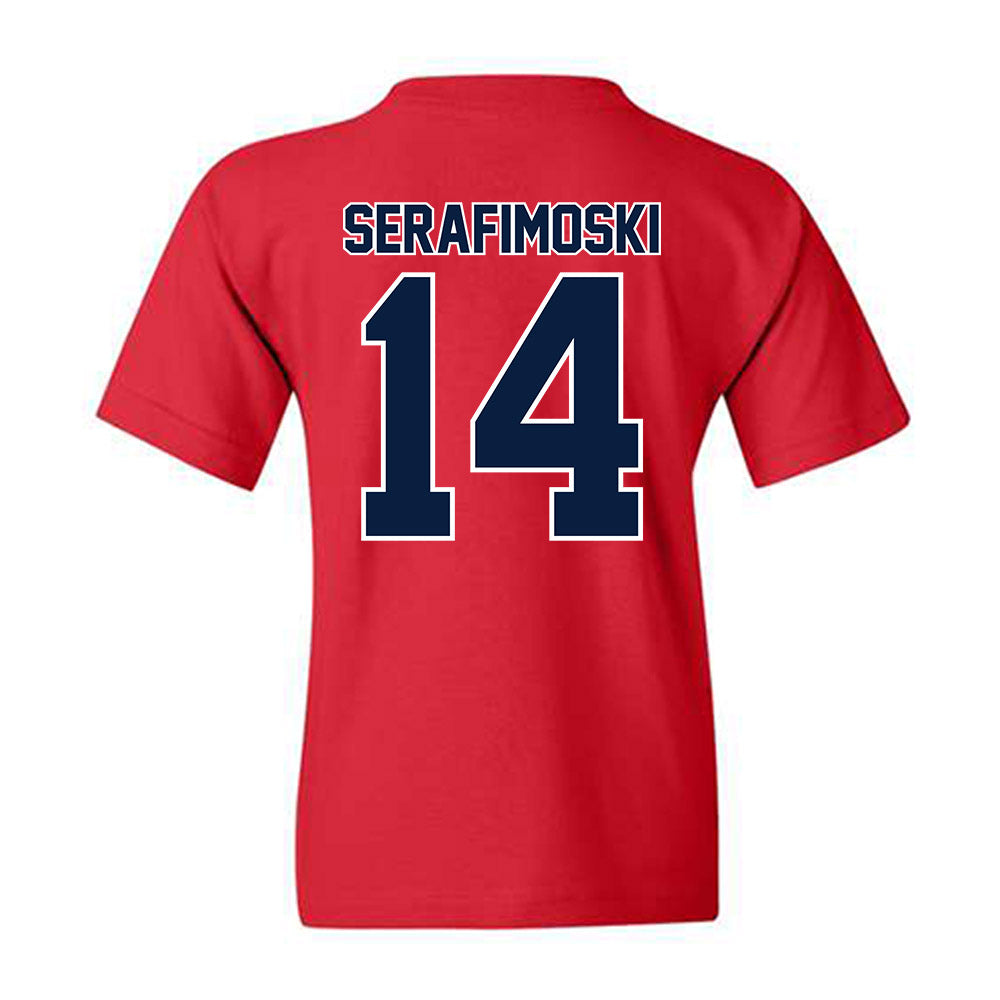 Robert Morris - NCAA Men's Basketball : Vasilije Serafimoski - Classic Shersey Youth T-Shirt-1