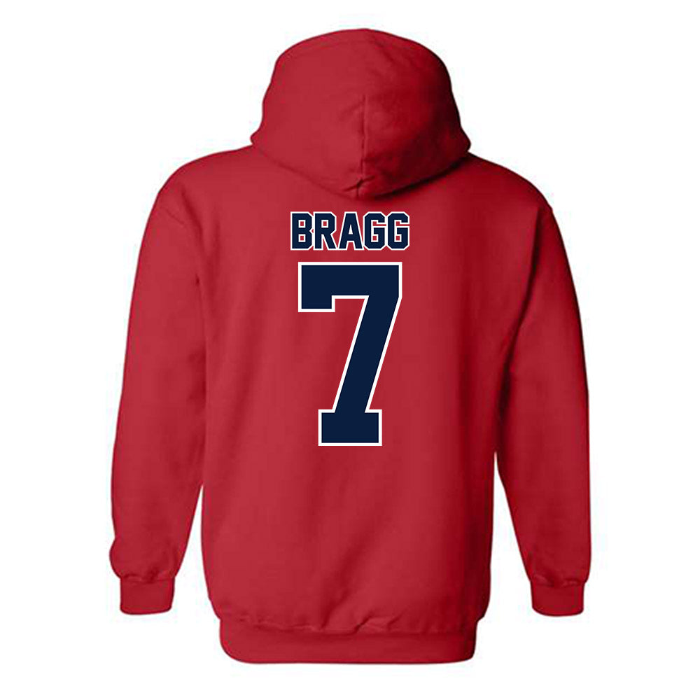 Robert Morris - NCAA Football : Knaheim Bragg - Classic Shersey Hooded Sweatshirt-1