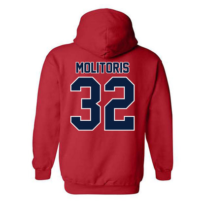 Robert Morris - NCAA Softball : Kaitlyn Molitoris - Classic Shersey Hooded Sweatshirt-1