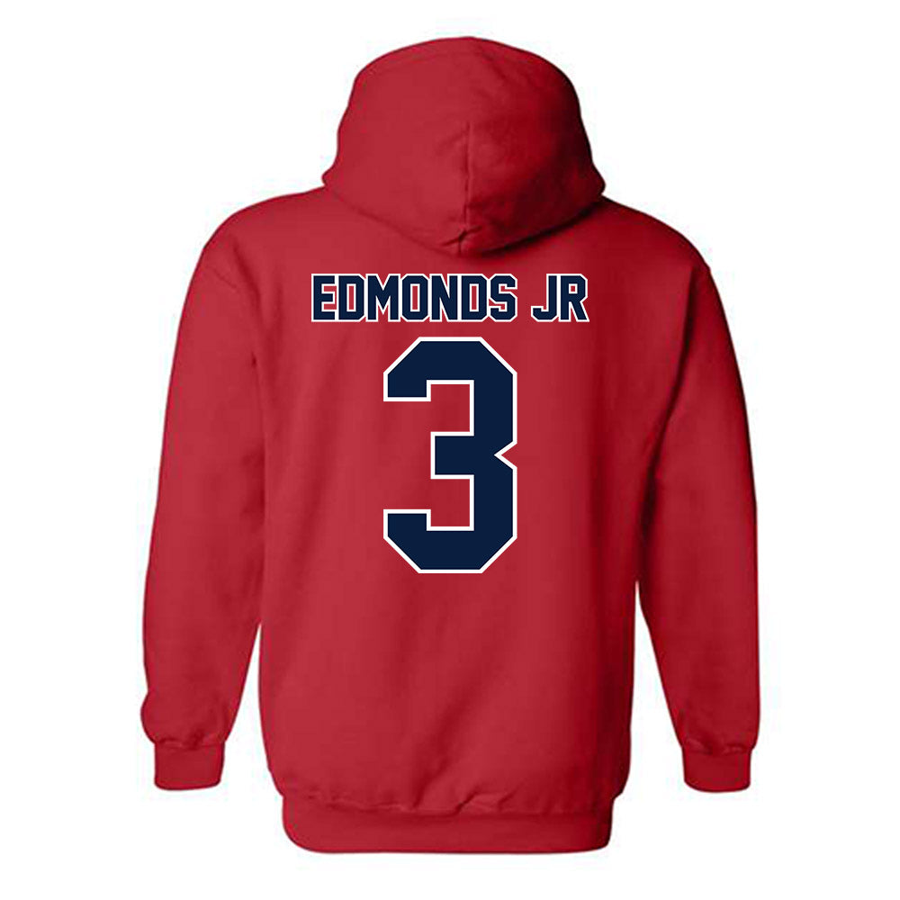 Robert Morris - NCAA Football : Tyvon Edmonds Jr - Classic Shersey Hooded Sweatshirt-1