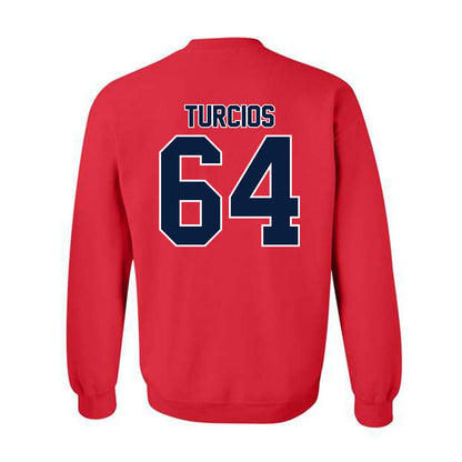 Robert Morris - NCAA Football : Diego Turcios - Classic Shersey Crewneck Sweatshirt-1