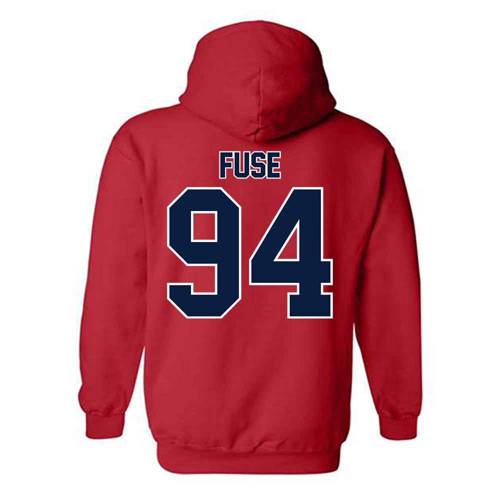 Robert Morris - NCAA Football : Semaj Fuse - Classic Shersey Hooded Sweatshirt-1