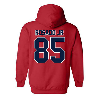 Robert Morris - NCAA Football : Justin Rosado Jr - Classic Shersey Hooded Sweatshirt-1