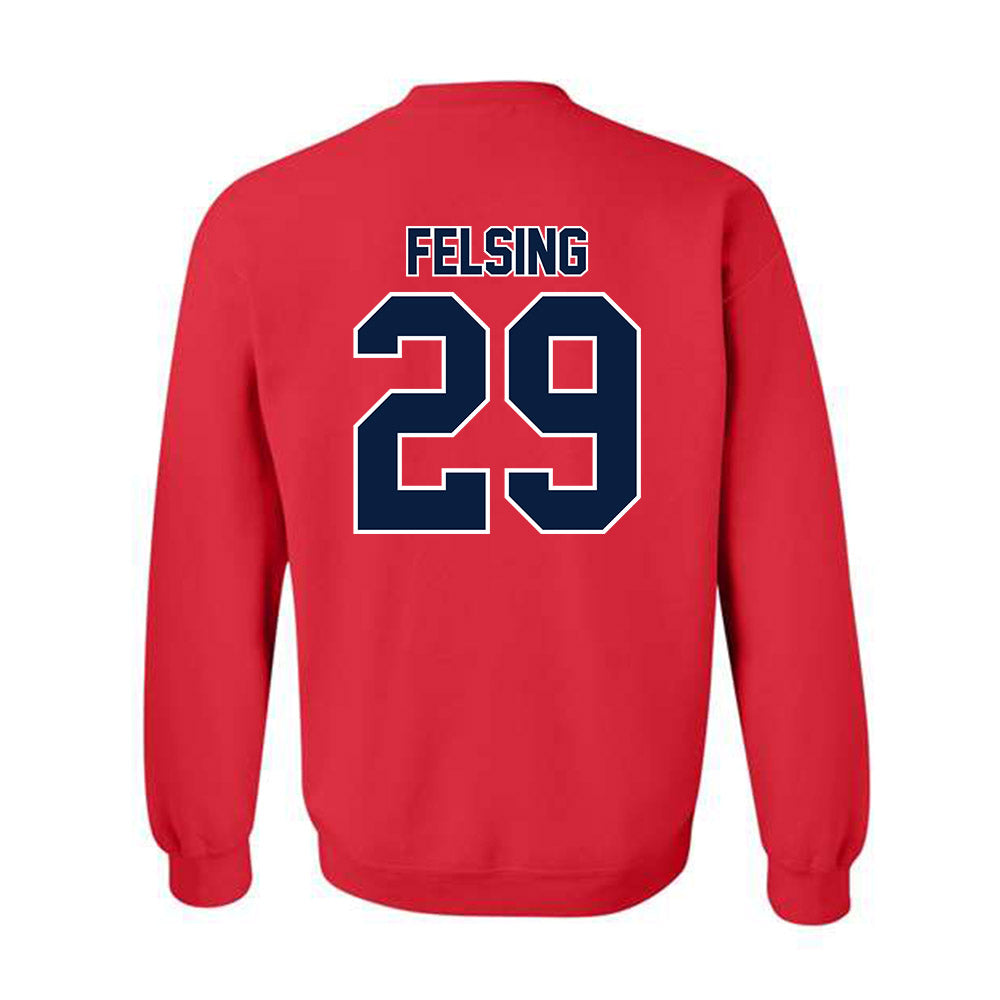 Robert Morris - NCAA Men's Ice Hockey : Michael Felsing - Classic Shersey Crewneck Sweatshirt-1
