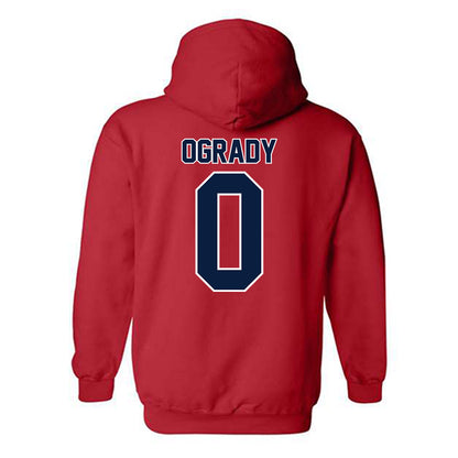 Robert Morris - NCAA Men's Basketball : Tanner OGrady - Classic Shersey Hooded Sweatshirt-1