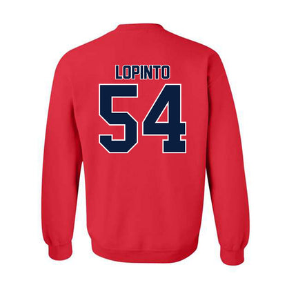 Robert Morris - NCAA Football : Jake Lopinto - Classic Shersey Crewneck Sweatshirt-1