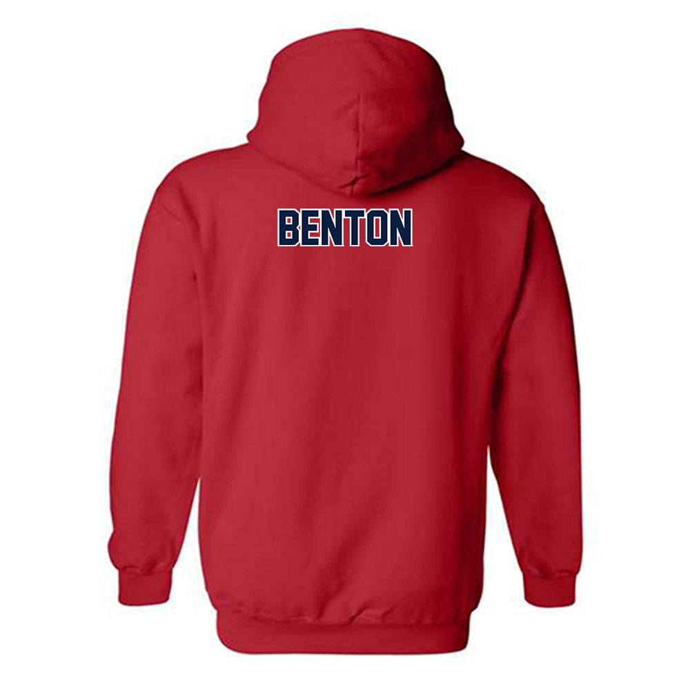 Robert Morris - NCAA Women's Track & Field : Ny'Asia Benton - Classic Shersey Hooded Sweatshirt-1