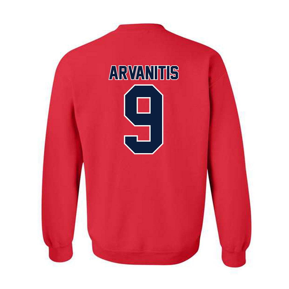 Robert Morris - NCAA Men's Basketball : Cyril Arvanitis - Classic Shersey Crewneck Sweatshirt-1