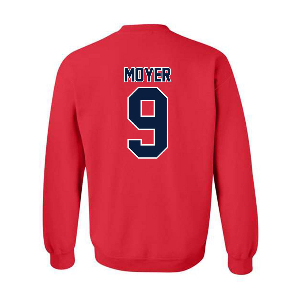 Robert Morris - NCAA Football : DJ Moyer - Classic Shersey Crewneck Sweatshirt-1