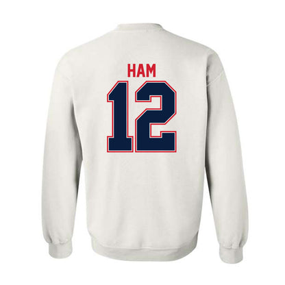 Robert Morris - NCAA Women's Ice Hockey : Ashlyn Ham - Classic Shersey Crewneck Sweatshirt-1
