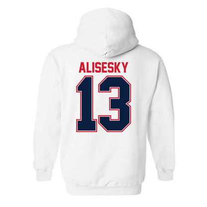Robert Morris - NCAA Softball : Morgan Alisesky - Classic Shersey Hooded Sweatshirt-1