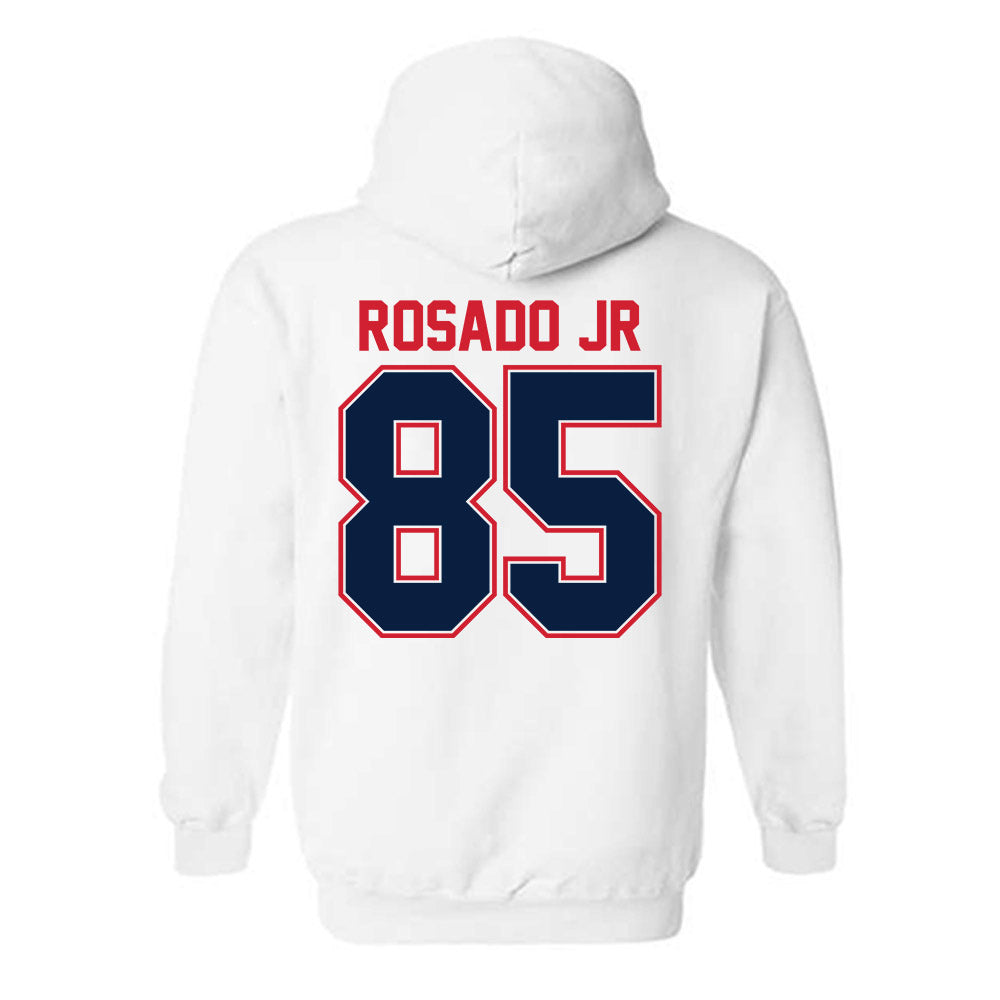Robert Morris - NCAA Football : Justin Rosado Jr - Classic Shersey Hooded Sweatshirt-1