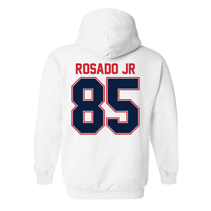 Robert Morris - NCAA Football : Justin Rosado Jr - Classic Shersey Hooded Sweatshirt-1