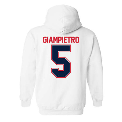 Robert Morris - NCAA Women's Ice Hockey : Alaina Giampietro - Classic Shersey Hooded Sweatshirt-1