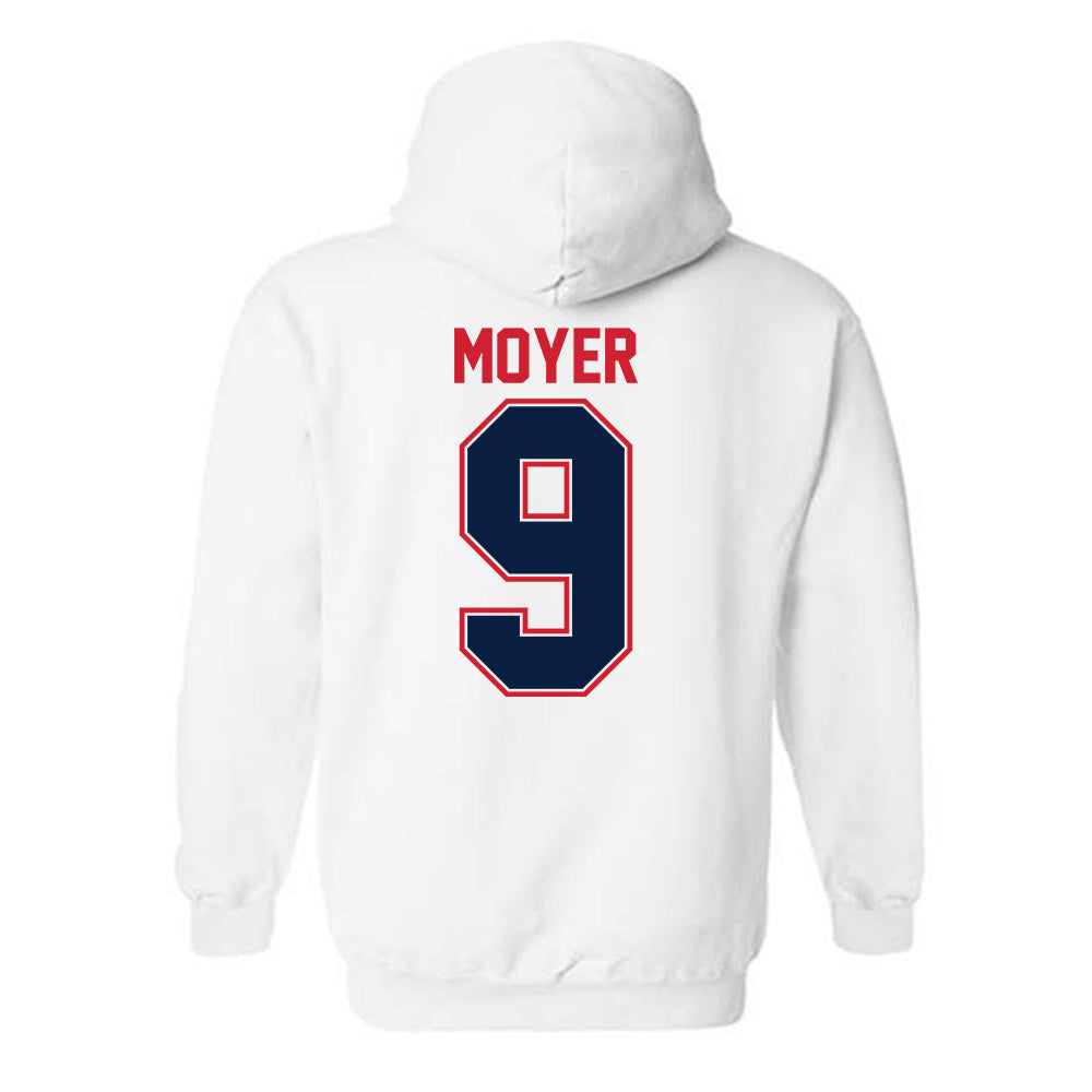 Robert Morris - NCAA Football : DJ Moyer - Classic Shersey Hooded Sweatshirt