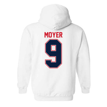 Robert Morris - NCAA Football : DJ Moyer - Classic Shersey Hooded Sweatshirt