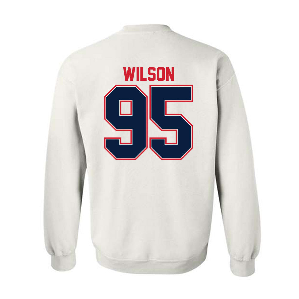 Robert Morris - NCAA Football : Asher Wilson - Classic Shersey Crewneck Sweatshirt-1