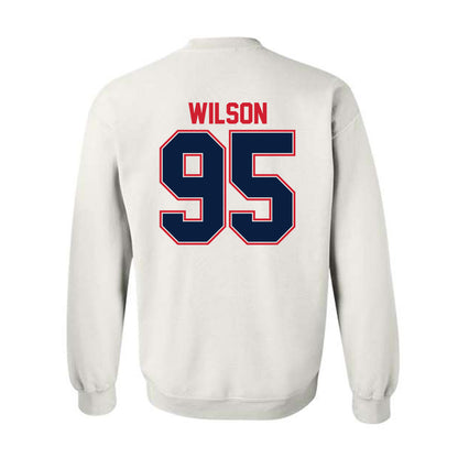 Robert Morris - NCAA Football : Asher Wilson - Classic Shersey Crewneck Sweatshirt-1