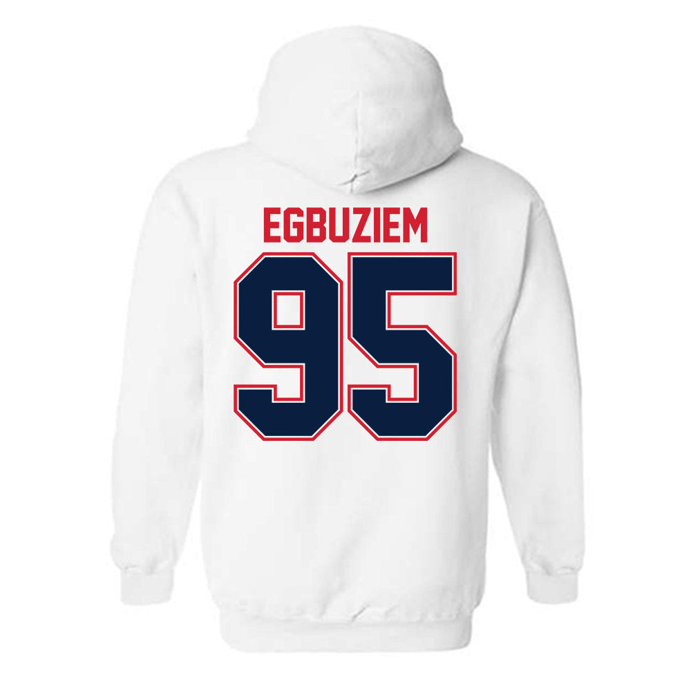 Robert Morris - NCAA Football : Okechukwu Egbuziem - Classic Shersey Hooded Sweatshirt-1