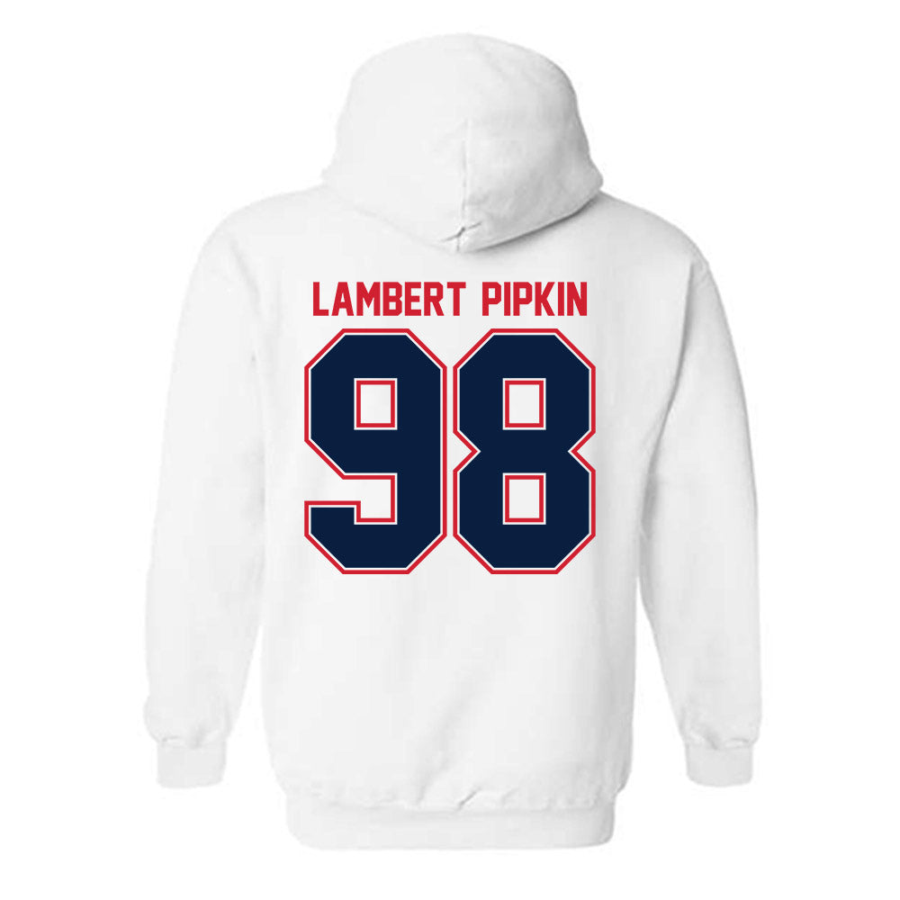 Robert Morris - NCAA Football : Lucas Lambert- Pipkin - Classic Shersey Hooded Sweatshirt-1