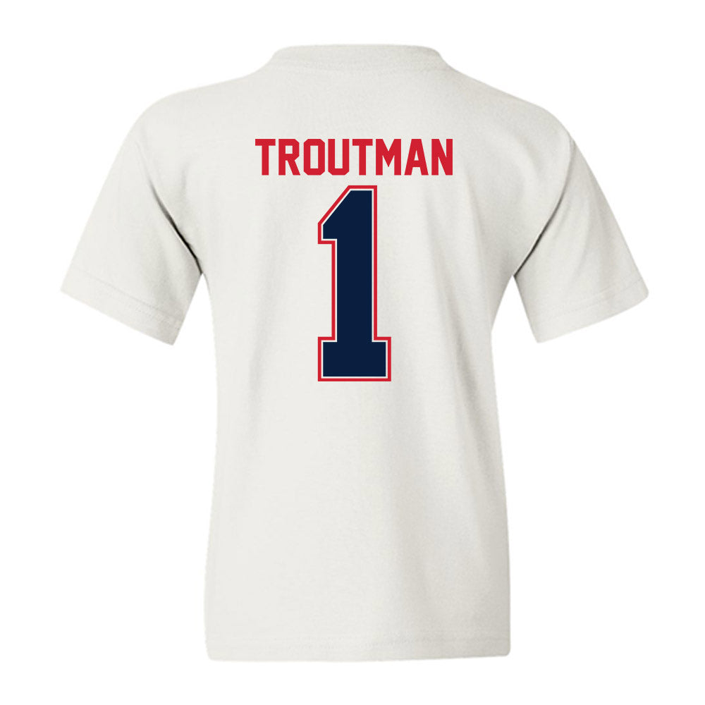 Robert Morris - NCAA Women's Basketball : Sanai Troutman - Classic Shersey Youth T-Shirt-1