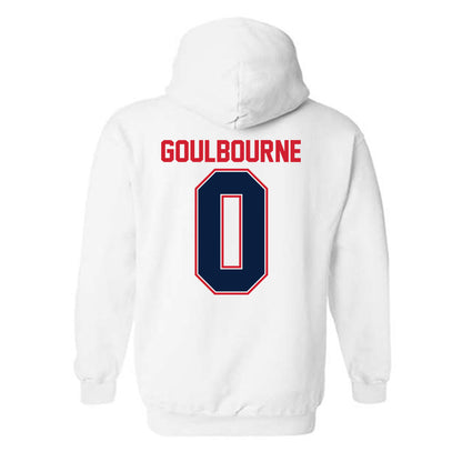 Robert Morris - NCAA Football : Xavier Goulbourne - Classic Shersey Hooded Sweatshirt-1