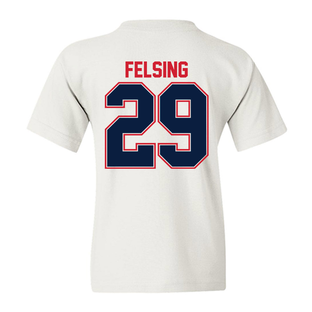 Robert Morris - NCAA Men's Ice Hockey : Michael Felsing - Classic Shersey Youth T-Shirt-1