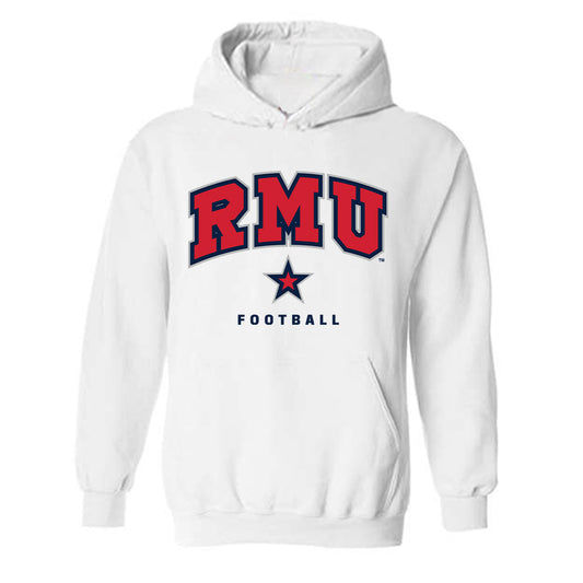 Robert Morris - NCAA Football : Steven Earnest - Classic Shersey Hooded Sweatshirt-0