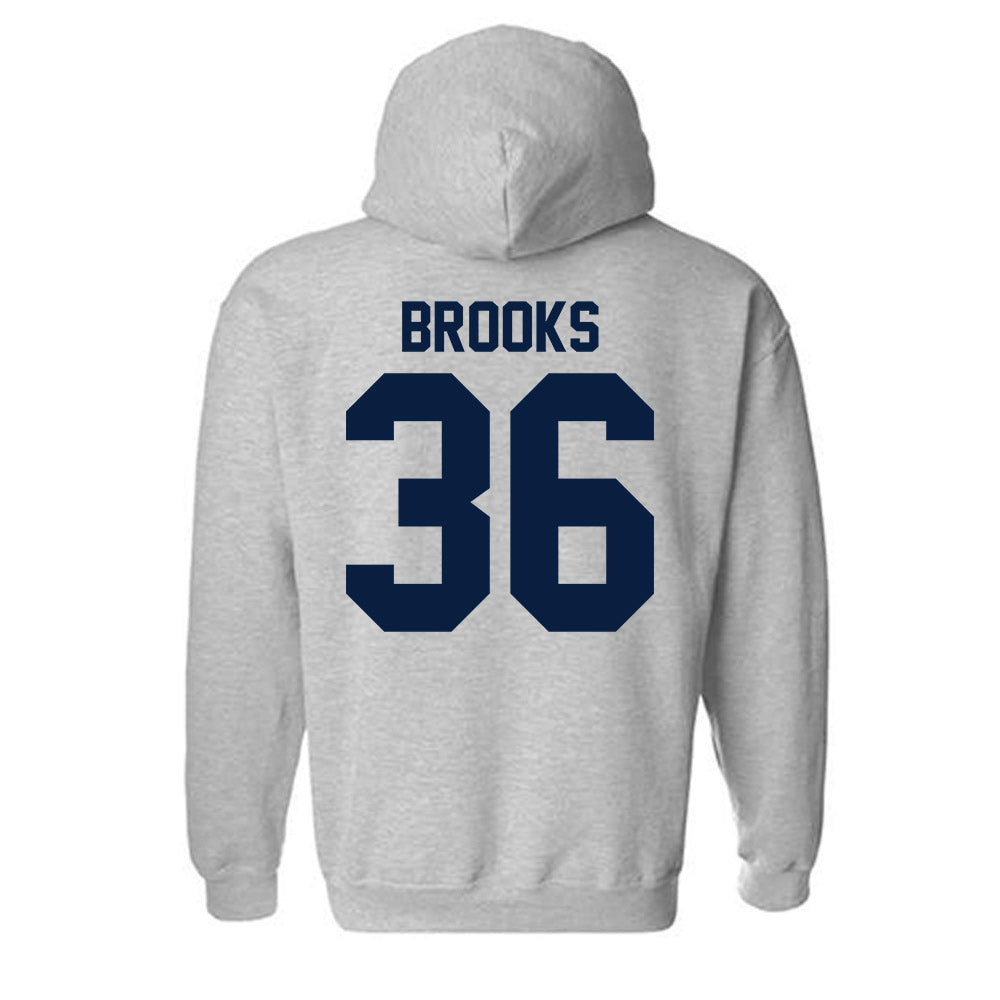 Robert Morris - NCAA Football : Taelen Brooks - Classic Shersey Hooded Sweatshirt-1