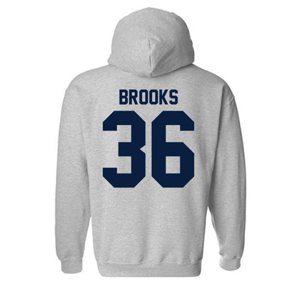 Robert Morris - NCAA Football : Taelen Brooks - Classic Shersey Hooded Sweatshirt-1