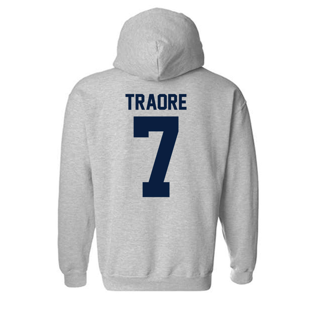 Robert Morris - NCAA Women's Basketball : Myriam Traore - Classic Shersey Hooded Sweatshirt-1