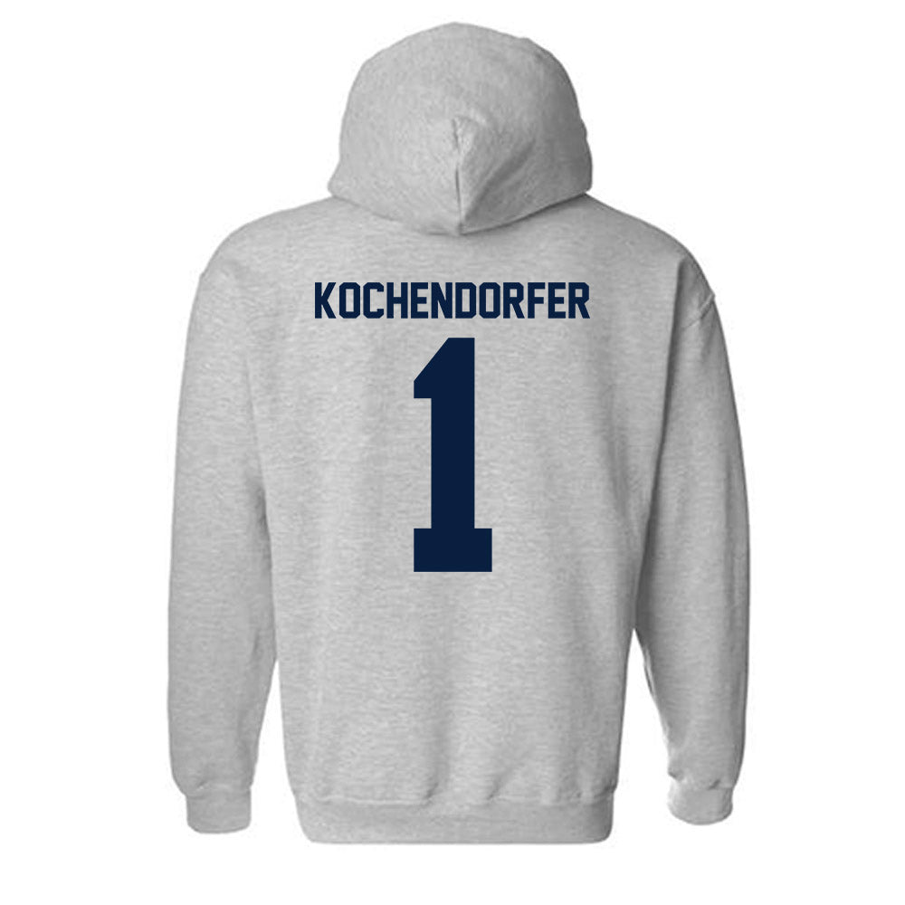 Robert Morris - NCAA Men's Ice Hockey : Croix Kochendorfer - Classic Shersey Hooded Sweatshirt-1