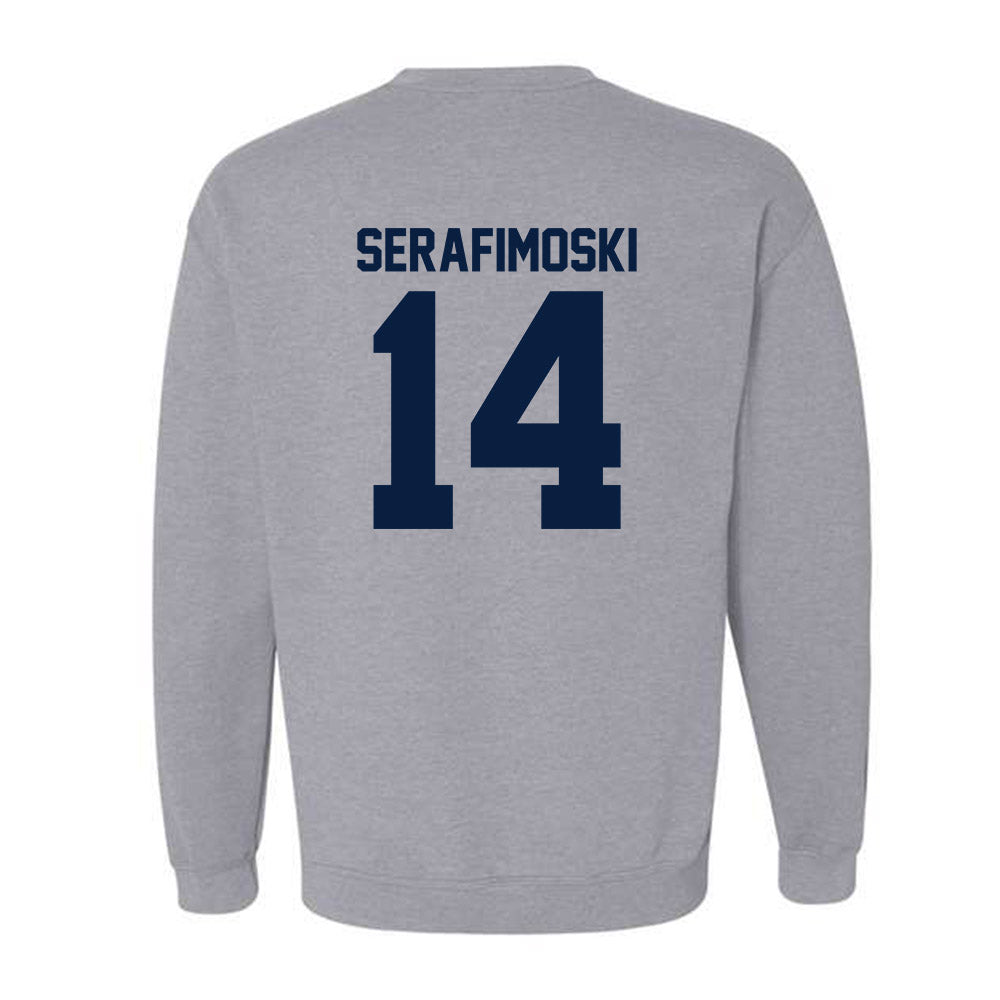 Robert Morris - NCAA Men's Basketball : Vasilije Serafimoski - Classic Shersey Crewneck Sweatshirt-1