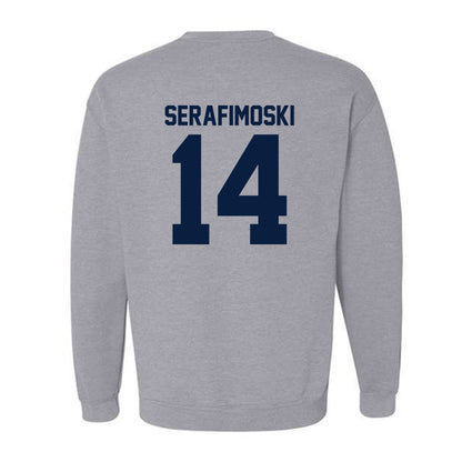 Robert Morris - NCAA Men's Basketball : Vasilije Serafimoski - Classic Shersey Crewneck Sweatshirt-1