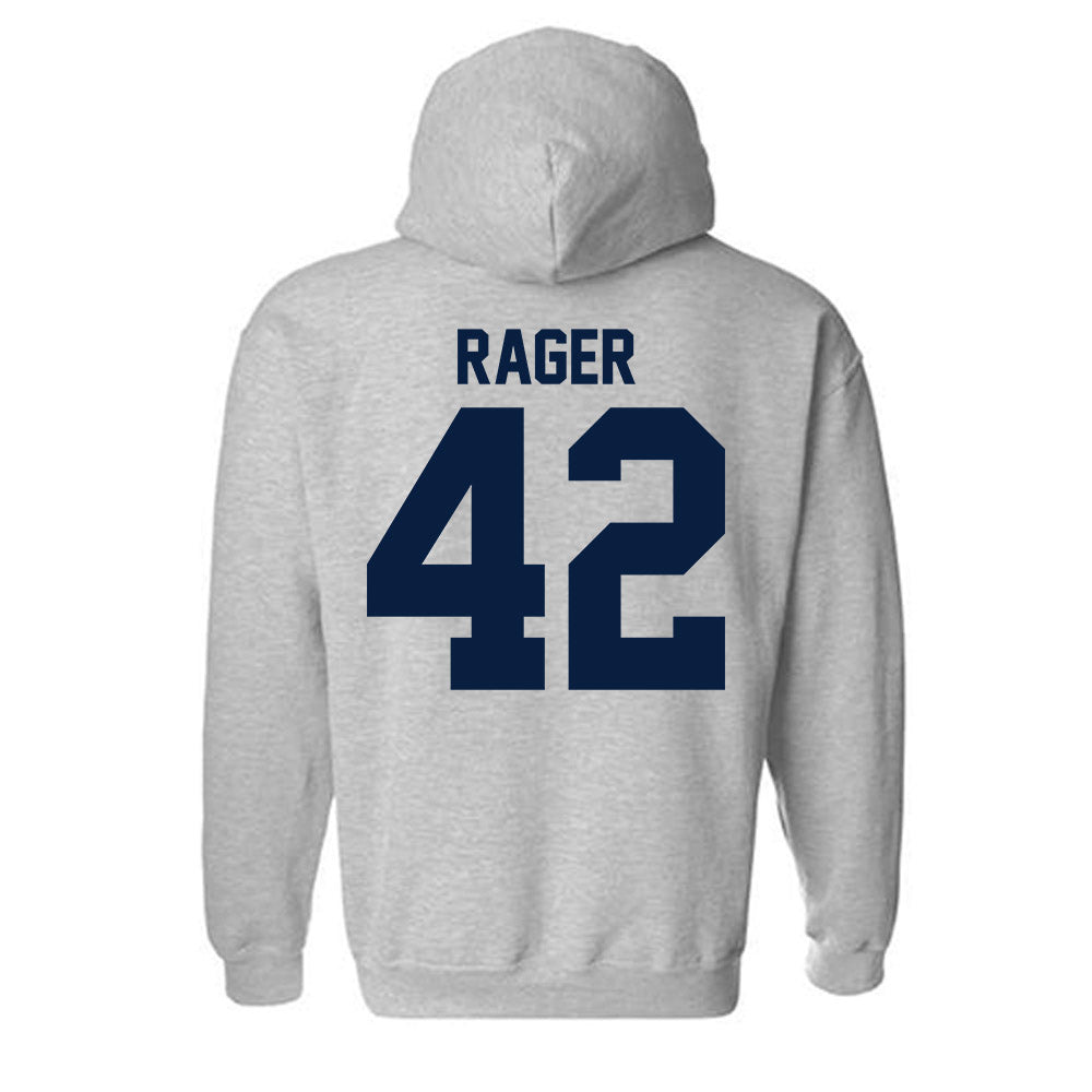 Robert Morris - NCAA Football : Carson Rager - Classic Shersey Hooded Sweatshirt-1