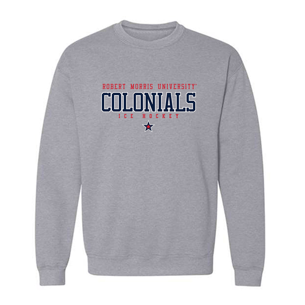 Robert Morris - NCAA Men's Ice Hockey : Cameron Garvey - Classic Shersey Crewneck Sweatshirt-0