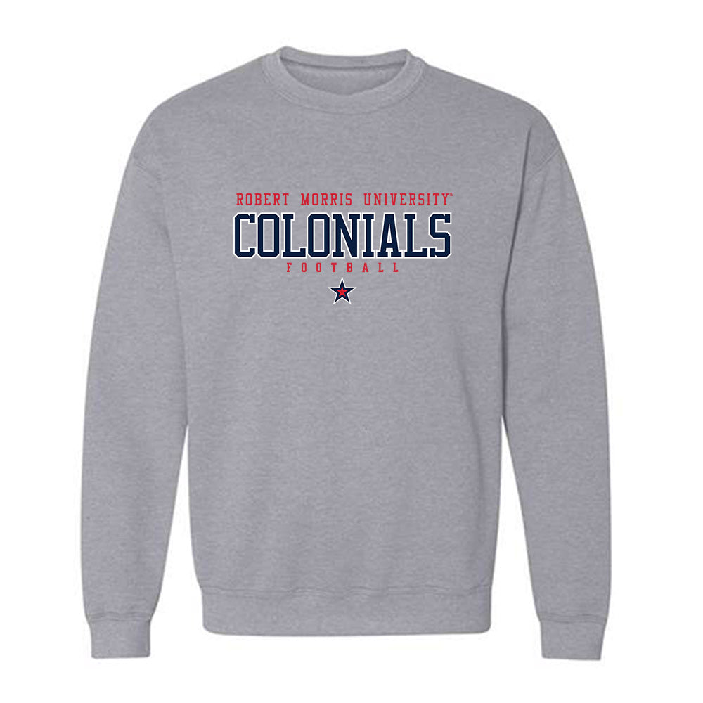 Robert Morris - NCAA Football : Justin Rosado Jr - Classic Shersey Crewneck Sweatshirt-0