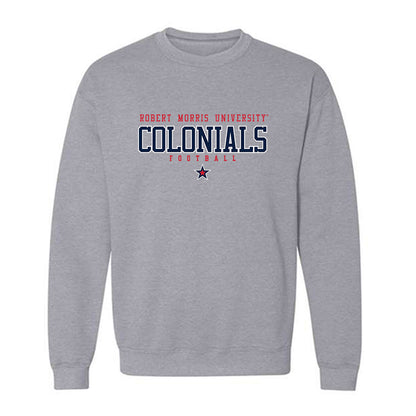 Robert Morris - NCAA Football : Justin Rosado Jr - Classic Shersey Crewneck Sweatshirt-0