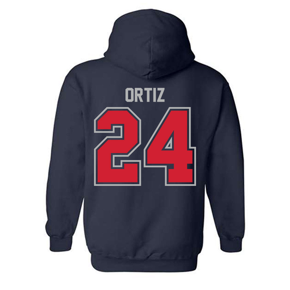 Robert Morris - NCAA Football : Jamiel Ortiz - Classic Shersey Hooded Sweatshirt