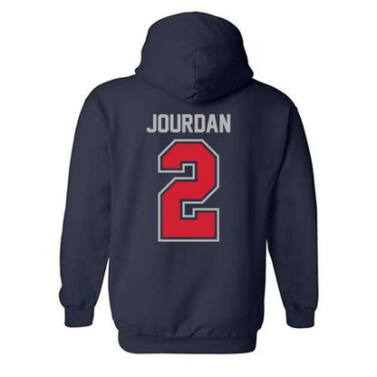 Robert Morris - NCAA Women's Volleyball : Jocelyn Jourdan - Classic Shersey Hooded Sweatshirt-1