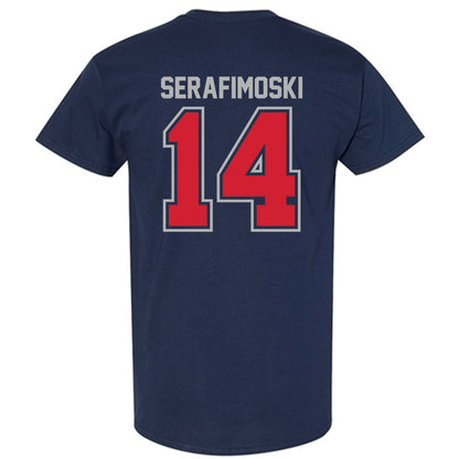 Robert Morris - NCAA Men's Basketball : Vasilije Serafimoski - Classic Shersey T-Shirt-1