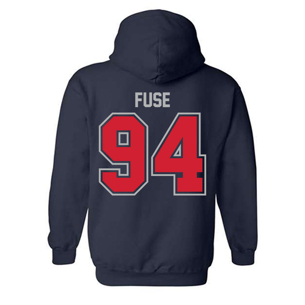 Robert Morris - NCAA Football : Semaj Fuse - Classic Shersey Hooded Sweatshirt-1